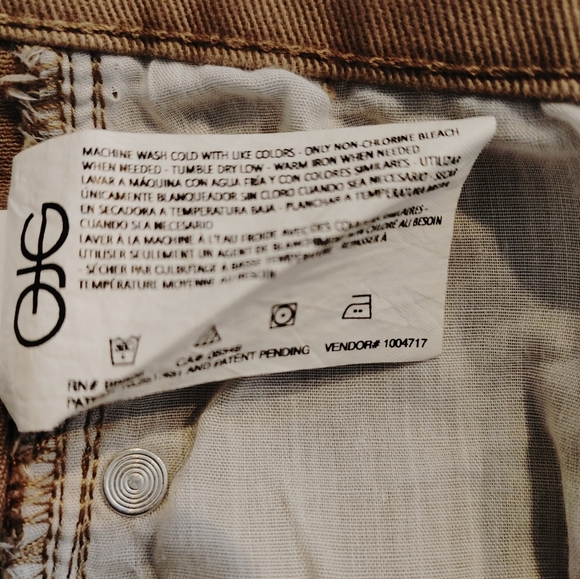 Gloria Vanderbilt Amanda Classic High Rise Tapered Jean Petite, Hazelnut 12P - Picture 12 of 12